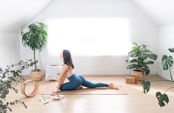 How to Create Your Own Natural Home Yoga Sanctuary
