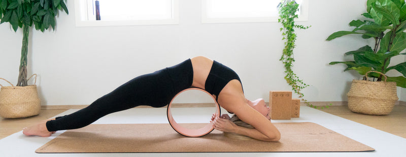how to use the cork yoga wheel instructions