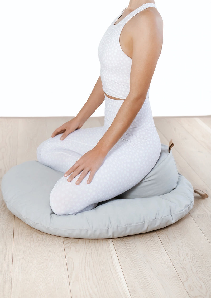 Meditation Cushion Set - Grey